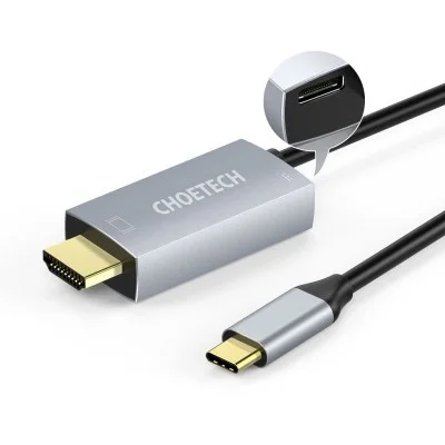 Choetech Usb-C To Hdmi Cable With Pd Charging